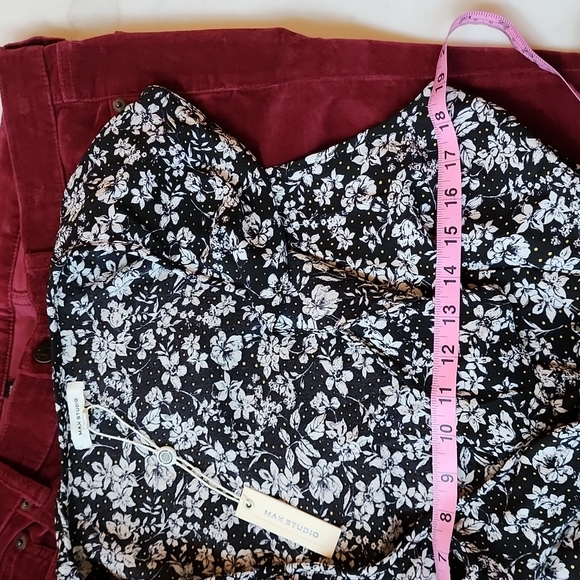 NWT Max Studio Ruffle wrap dress size large - Picture 13 of 15